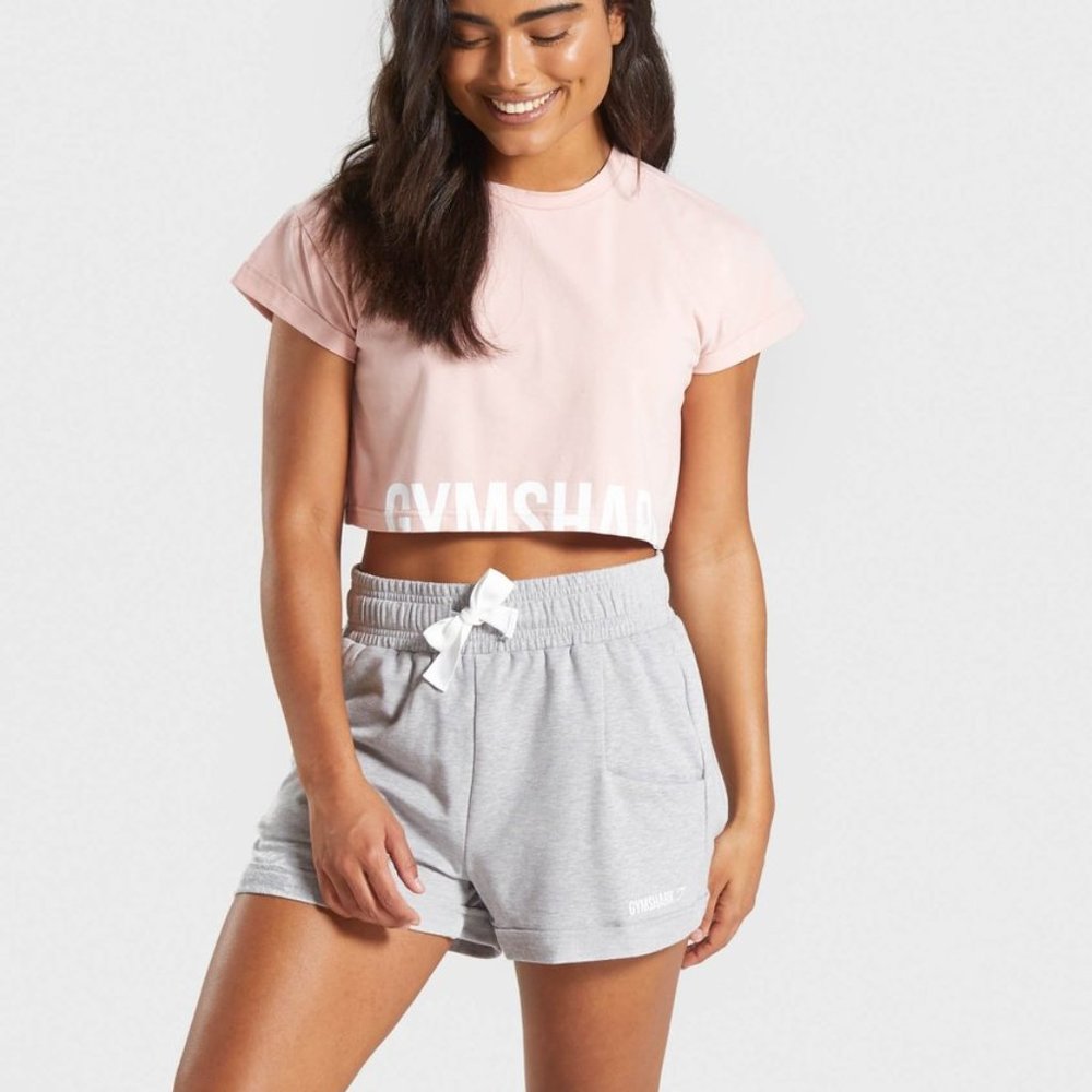 Gymshark Fraction Crop Top